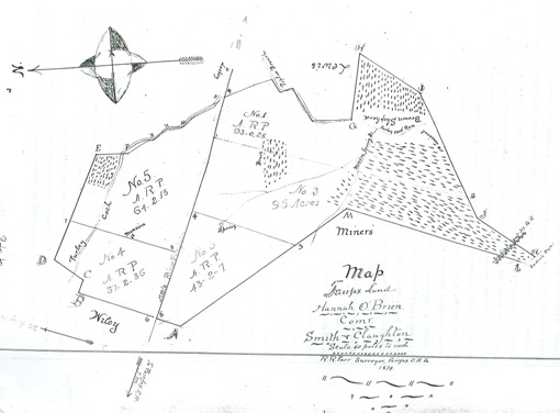 Suvey of O'Brien Property at Green Spring